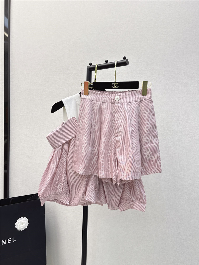 Ch**el new logo print suit replica clothing sites