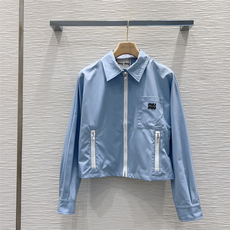 M1um1u preppy tech suit replica d&g clothing