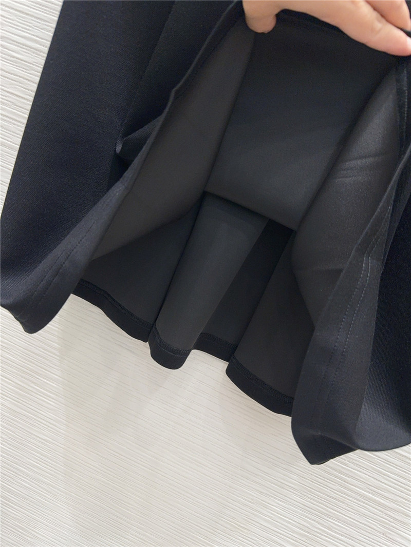 Gvc*1 ribbed contrast ribbon polo dress replica clothes