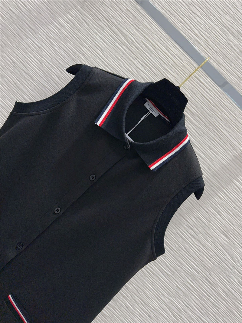 THOM BROWNE sleeveless vest polo skirt replica clothing