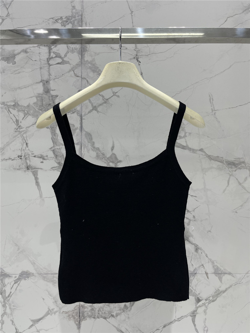 L0ew* embroidered logo camisole replicas clothes