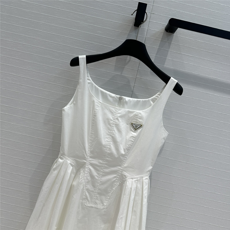 Pra*a suspender midi dress replica clothes