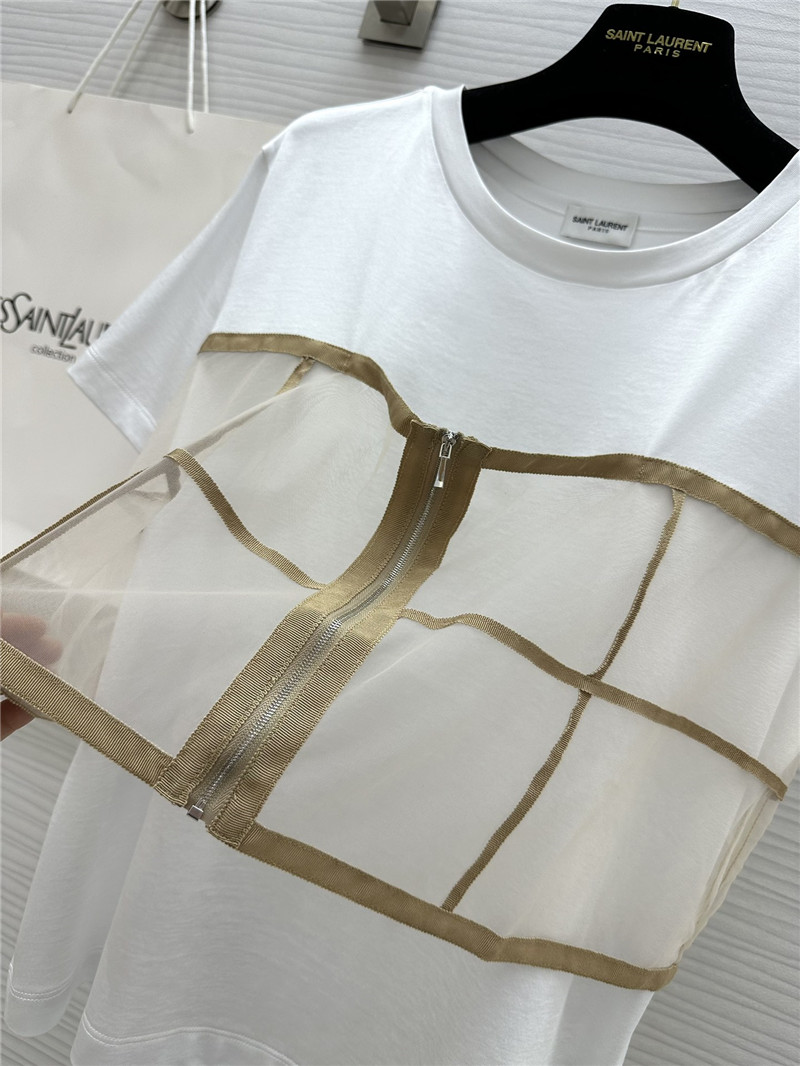 Y51 fake two-piece design short-sleeved t-shirt replica clothes