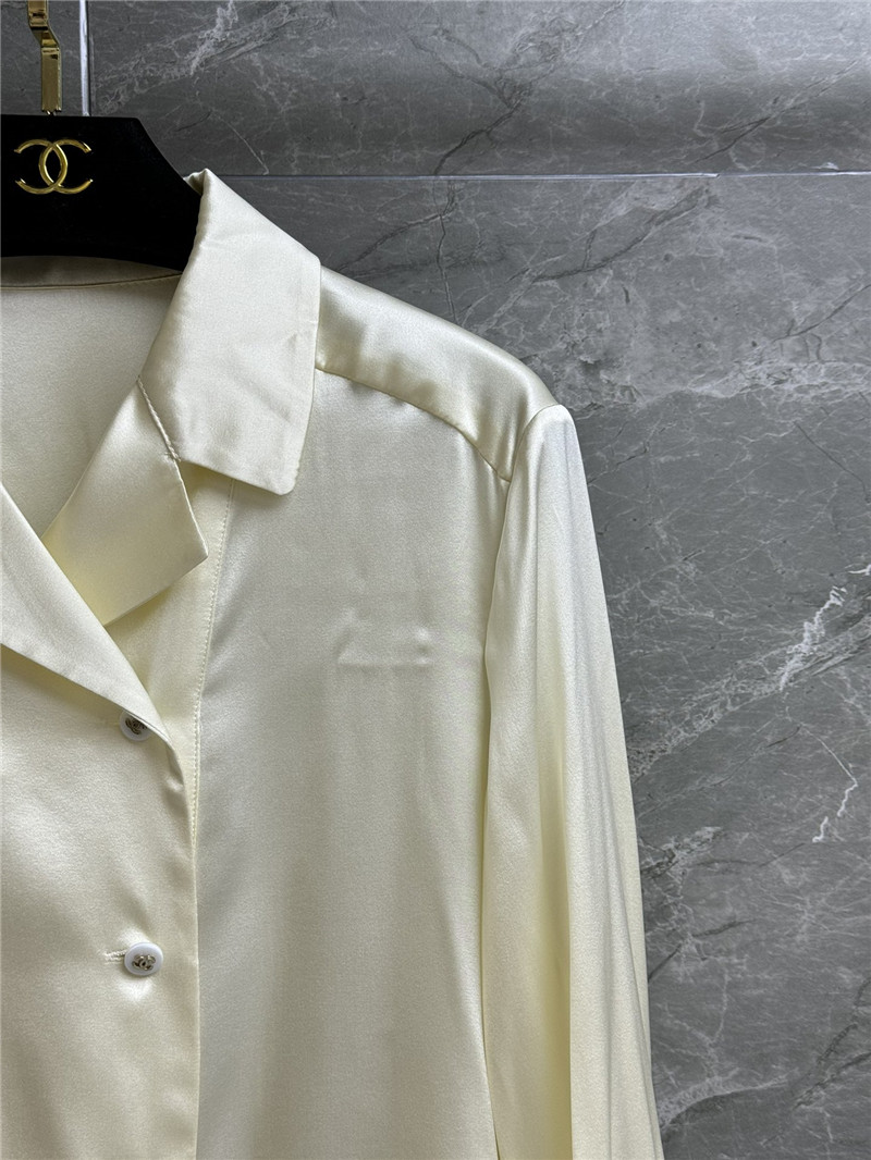 Ch**el satin silk shirt replica d&g clothing