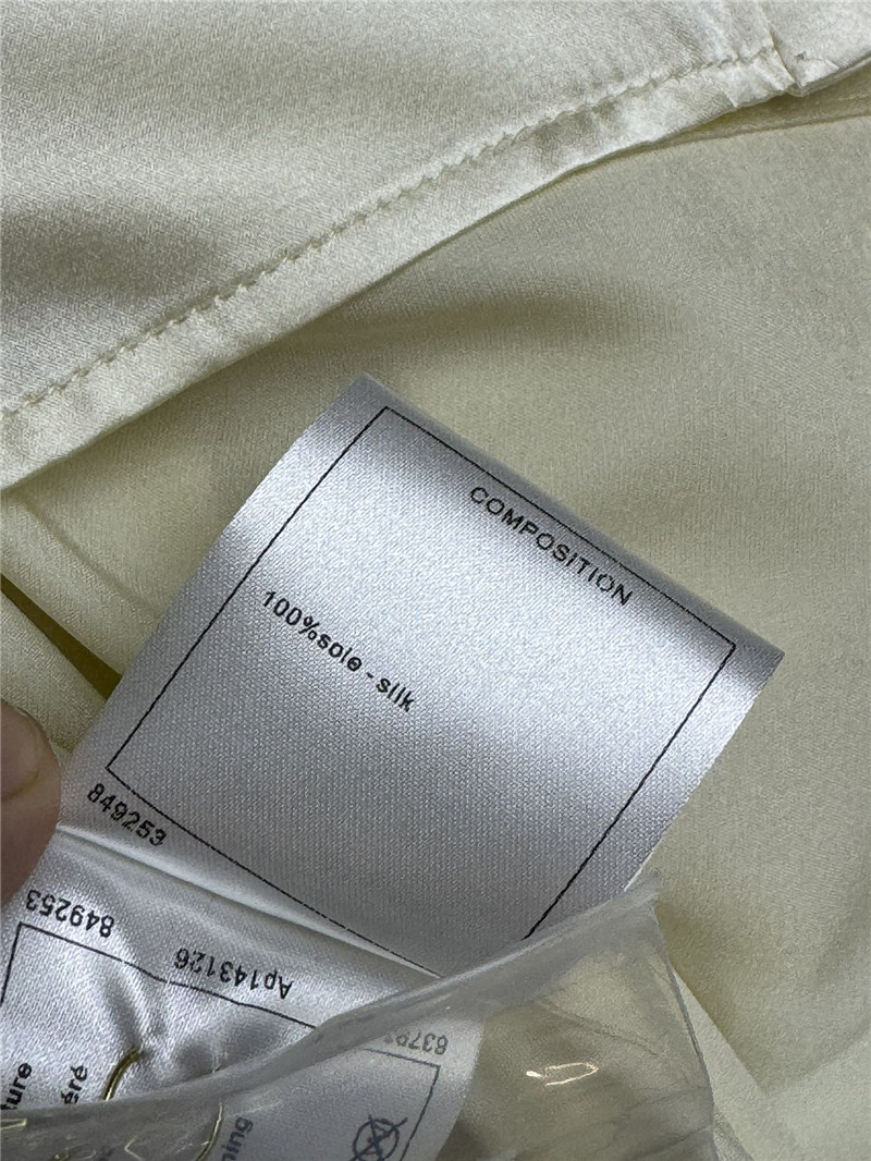 Ch**el satin silk shirt replica d&g clothing