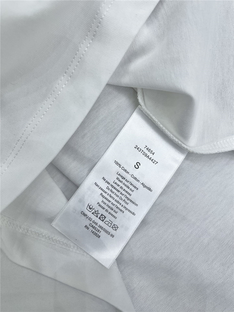 Y51 heart flocking embroidered letters t replica clothing sites