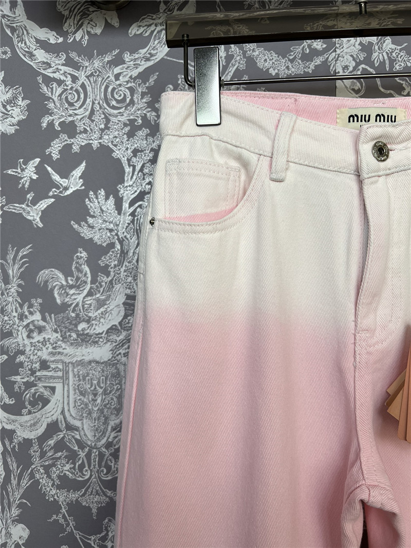 M1um1u new jeans replica d&g clothing