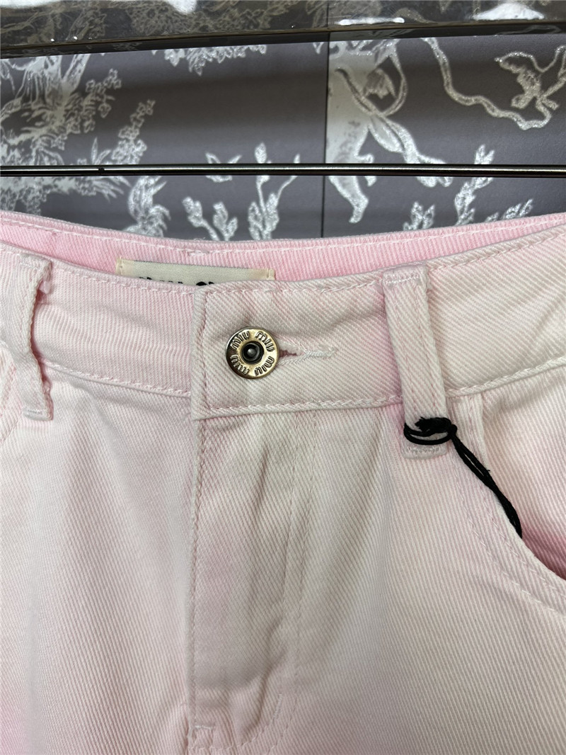 M1um1u new denim shorts replica clothing sites