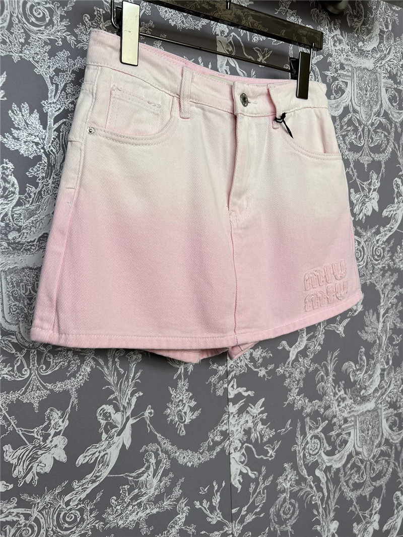 M1um1u new denim shorts replica clothing sites