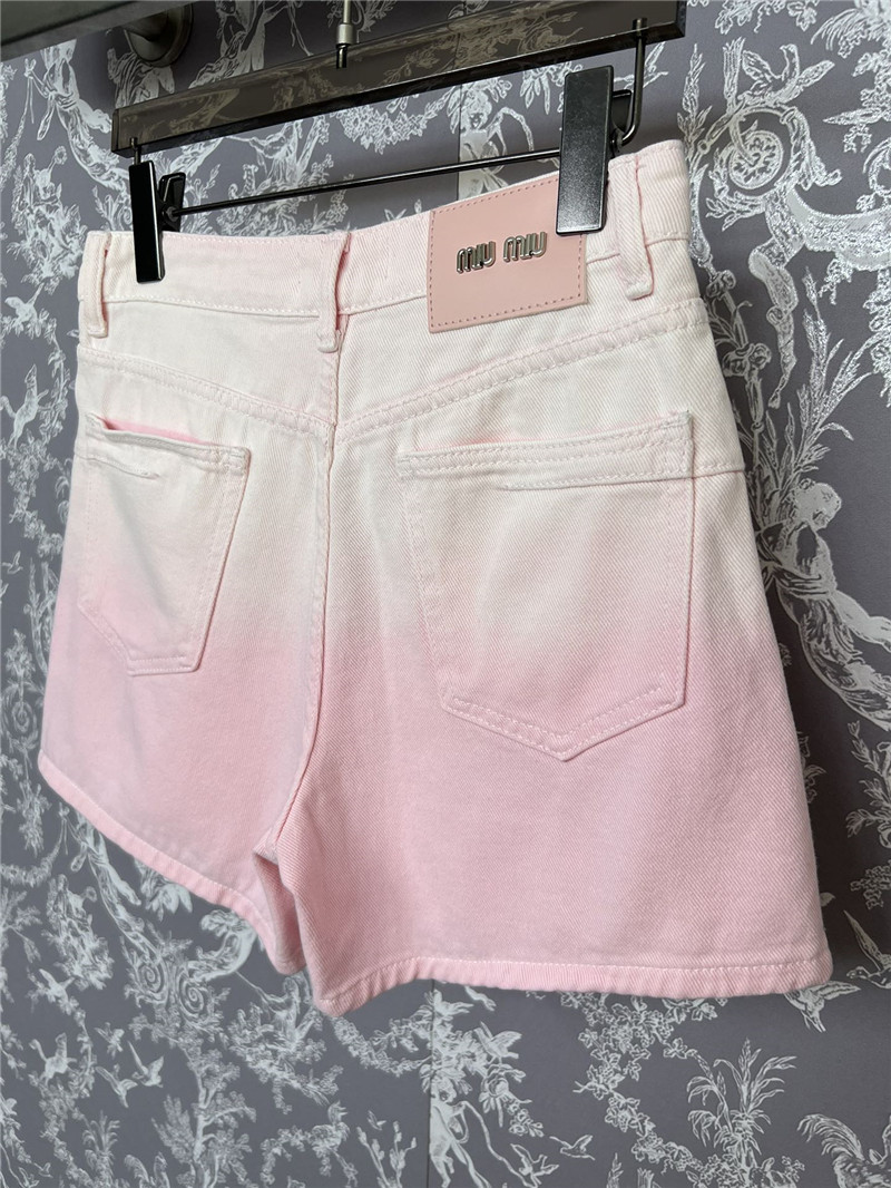 M1um1u new denim shorts replica clothing sites