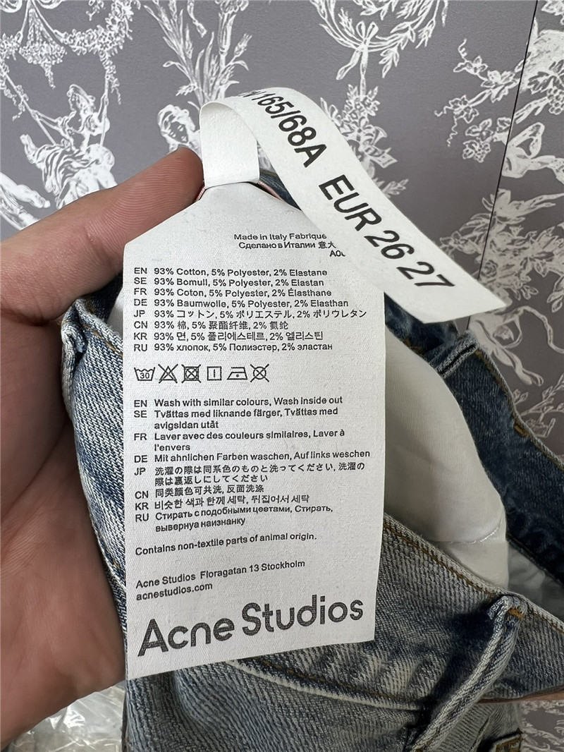 acne studios heavy straight jeans replica d&g clothing