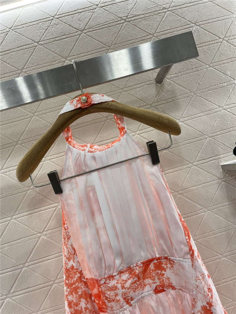 D10r halterneck one piece dress replica clothes