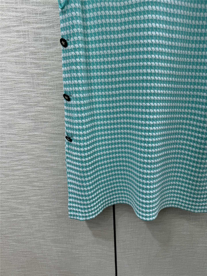 D10r houndstooth sleeveless knit dress replica clothing sites