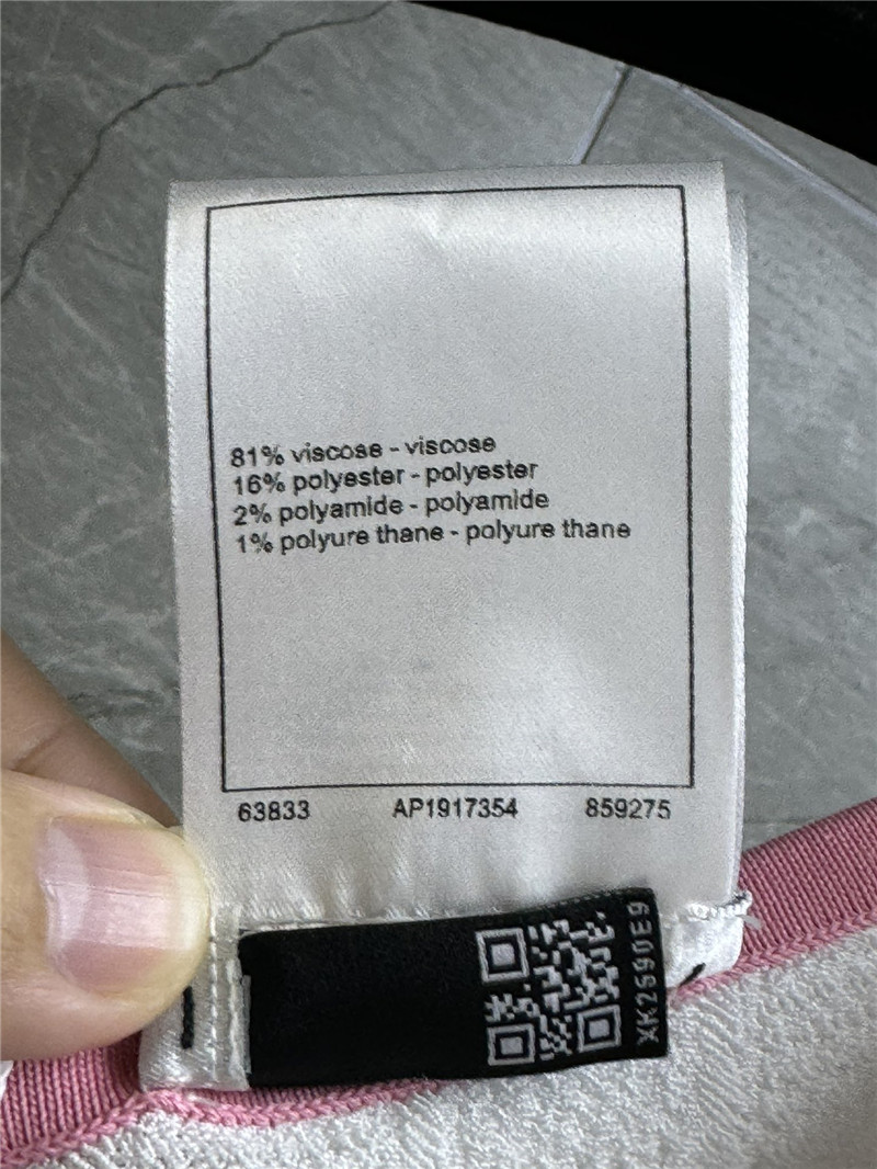 Ch**el v-neck colorblock vest dress cheap replica designer clothes