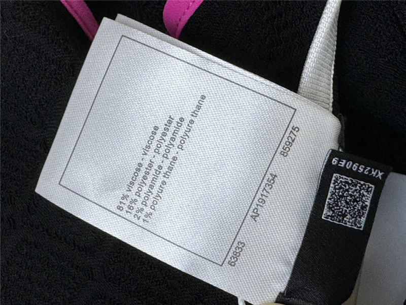 Ch**el v-neck colorblock vest dress cheap replica designer clothes