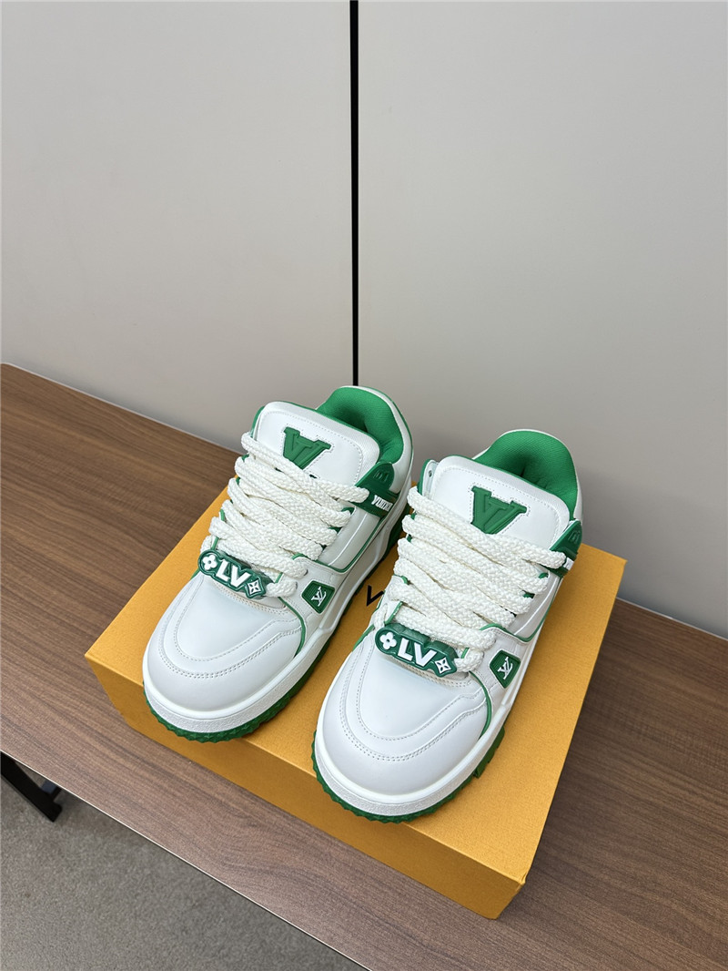 l0vis Vvtt0n lv trainer maxi sneaker white green