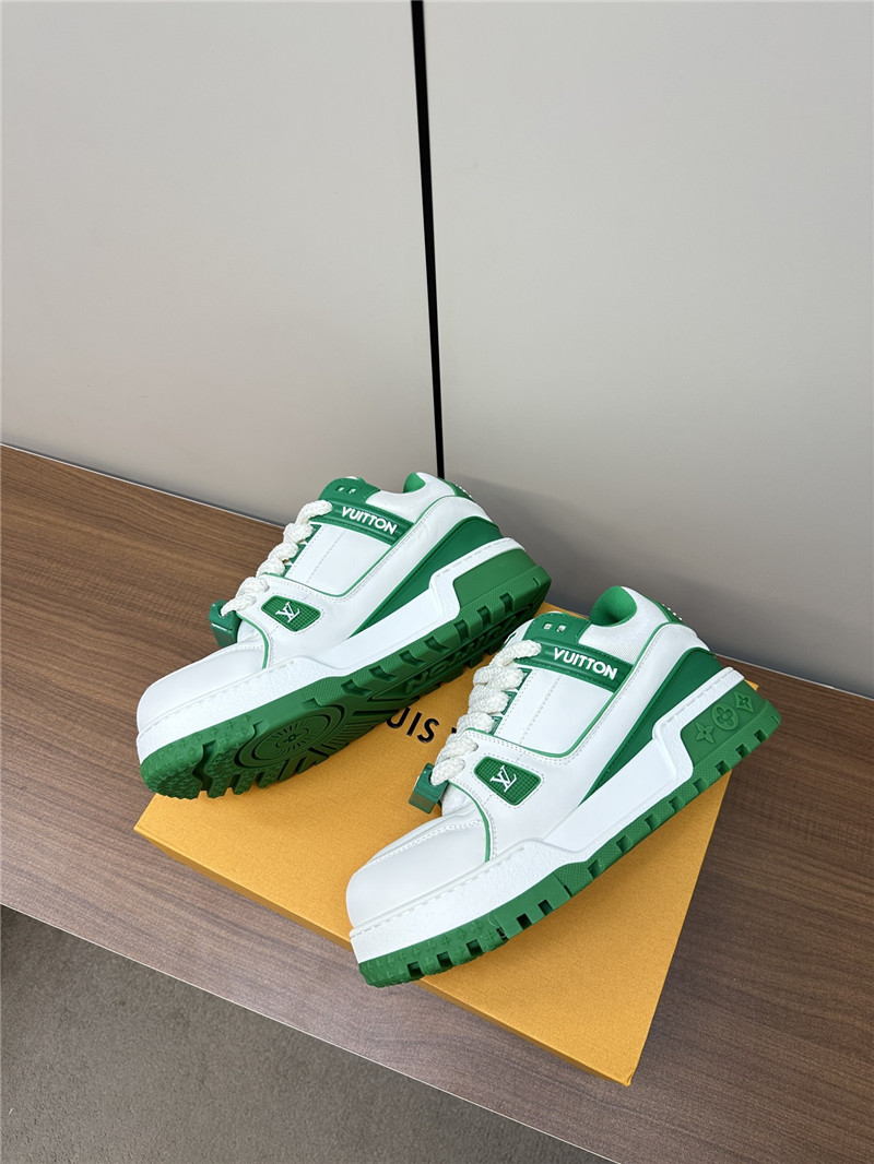 l0vis Vvtt0n lv trainer maxi sneaker white green