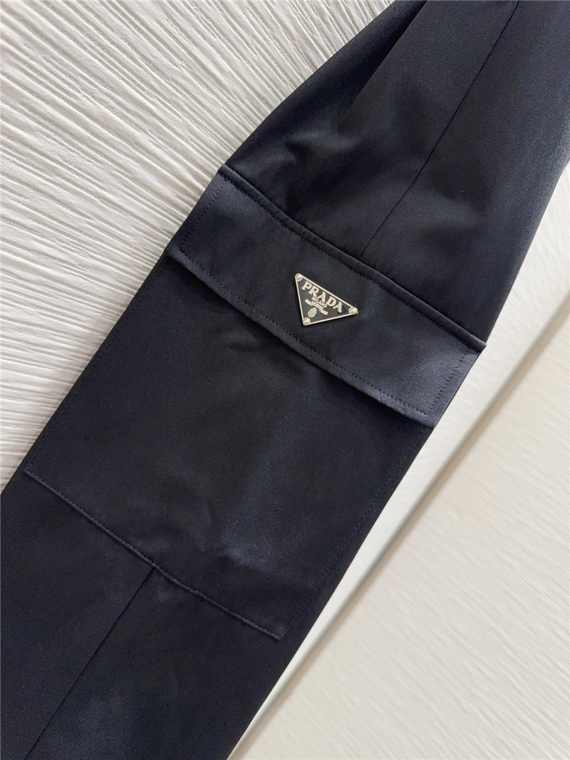 Pra*a casual straight pants cheap replica designer clothes