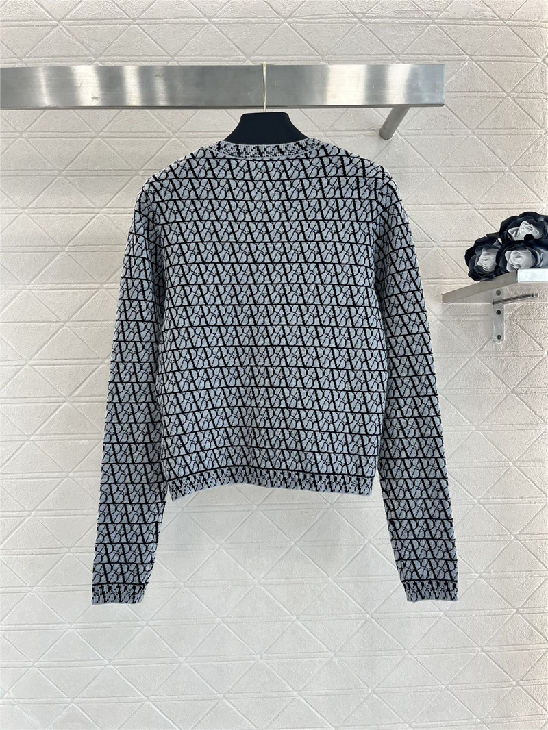 Va1e*ntin0 jacquard knit cardigan