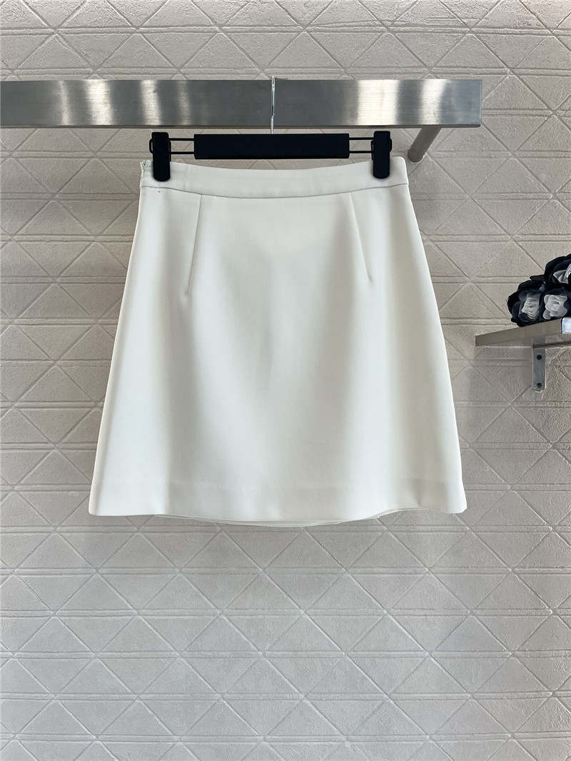 D10r double row a-line mini skirt cheap replica designer clothes