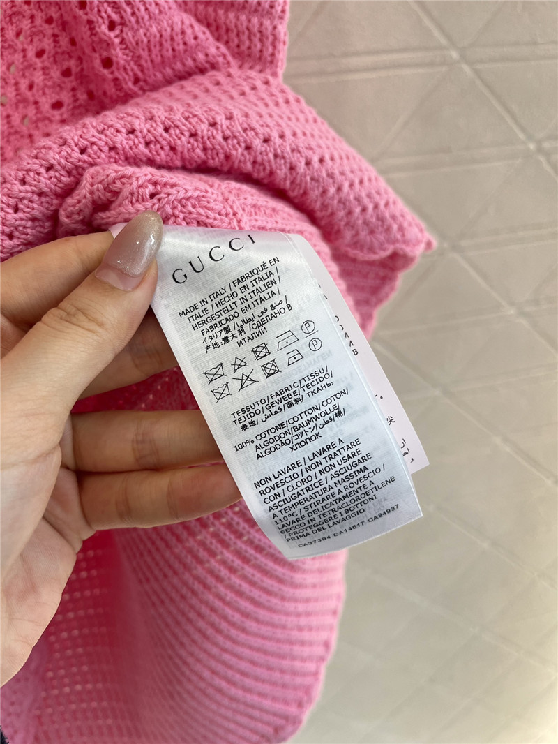 Gvc*1 hollow knit dress replica d&g clothing