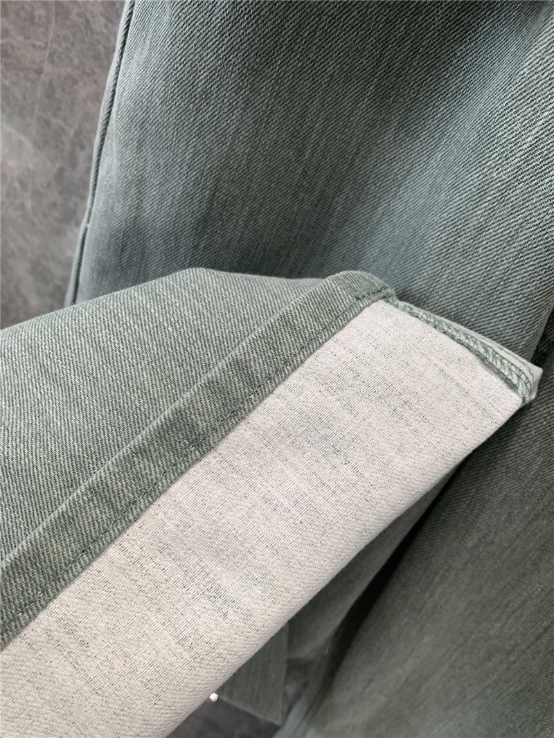 L0ew* fringe denim trousers replica clothing sites