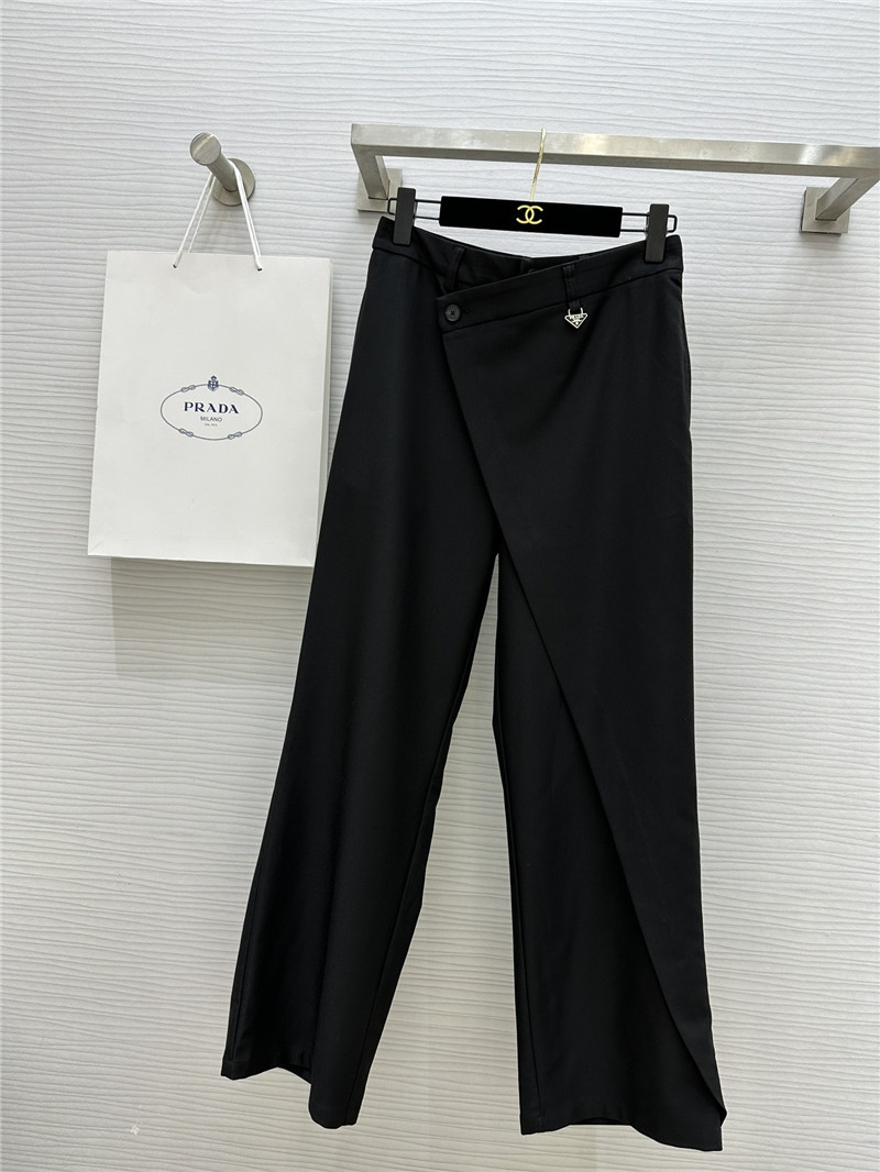 Pra*a straight trousers cheap replica designer clothes