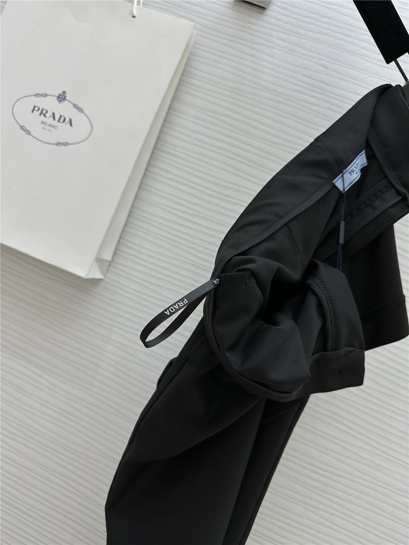 Pra*a straight trousers cheap replica designer clothes