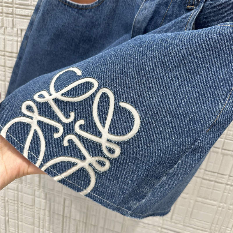 L0ew* vintage denim shorts replicas clothes