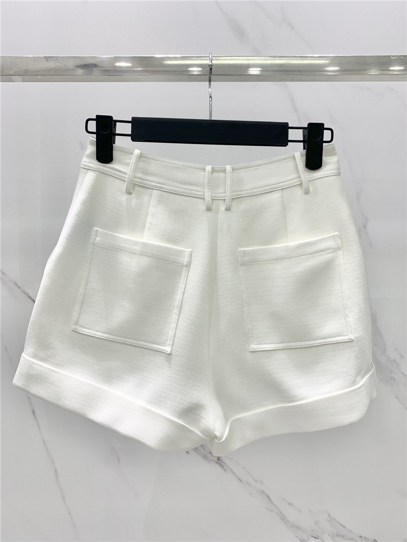 Balmain cuffed straight shorts replica clothing sites