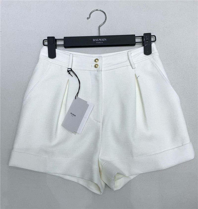 Balmain cuffed straight shorts replica clothing sites
