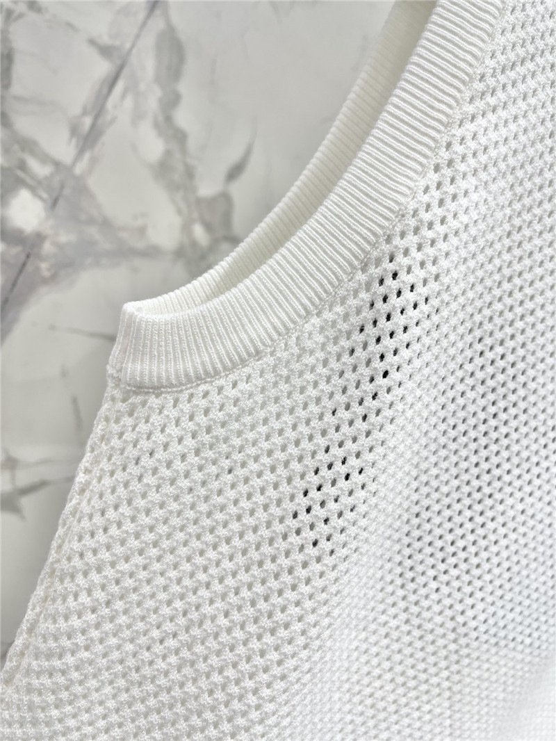 F**di hollow jacquard vest replica clothing sites