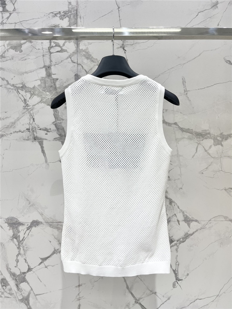 F**di hollow jacquard vest replica clothing sites