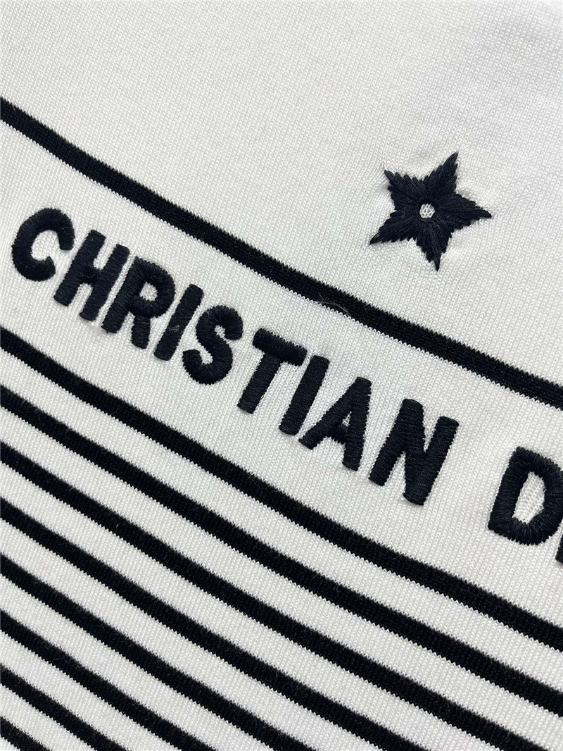 D10r striped knitted short sleeve replica clothing sites