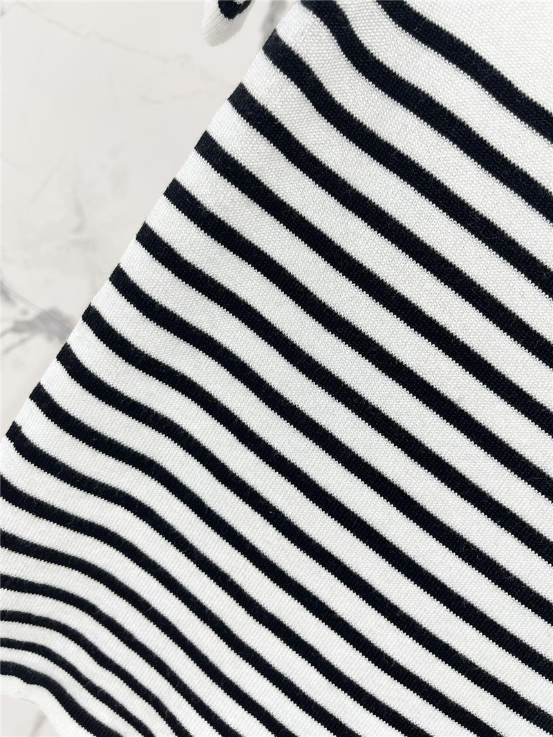 D10r striped knitted short sleeve replica clothing sites