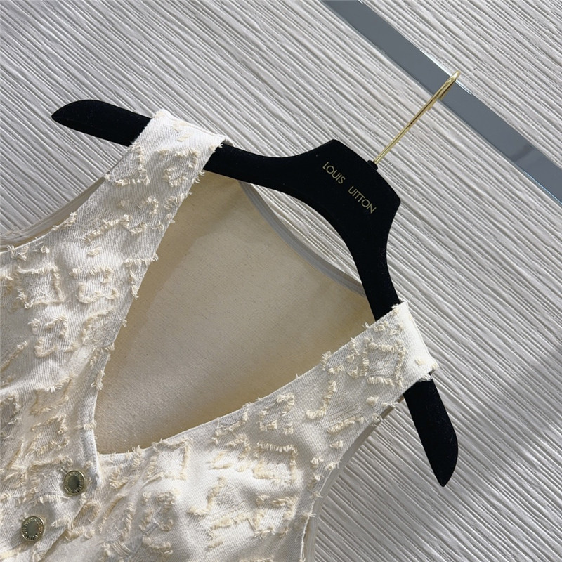 l0vis Vvtt0n lv denim short vest replica clothes