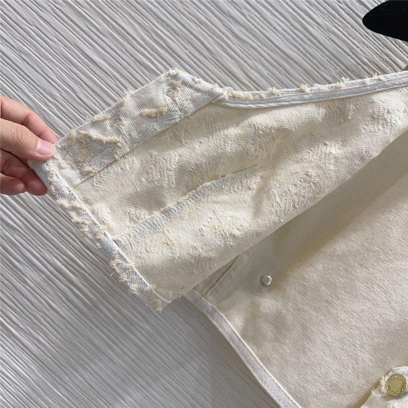 l0vis Vvtt0n lv denim short vest replica clothes