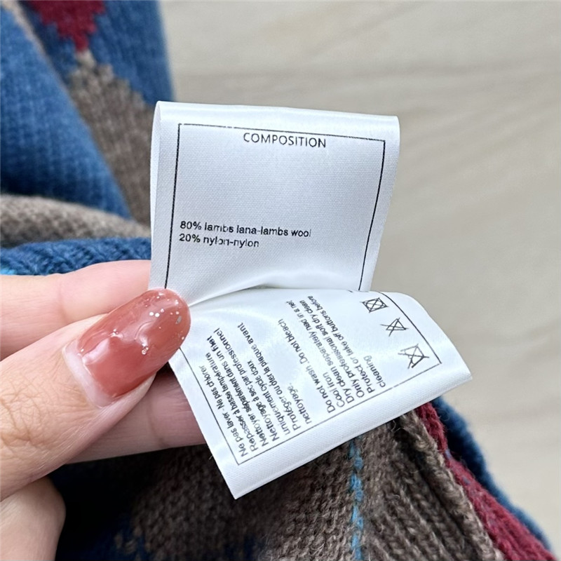 Ch**el knitted crew neck top replica designer clothes