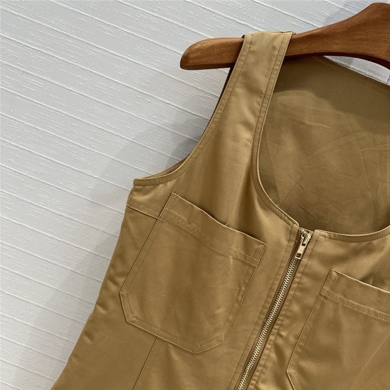 Chloé cargo pocket vest dress replica designer clothing websites