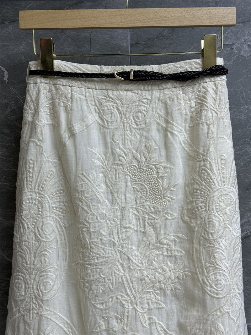 zimm linen embroidered skirt replica clothing sites