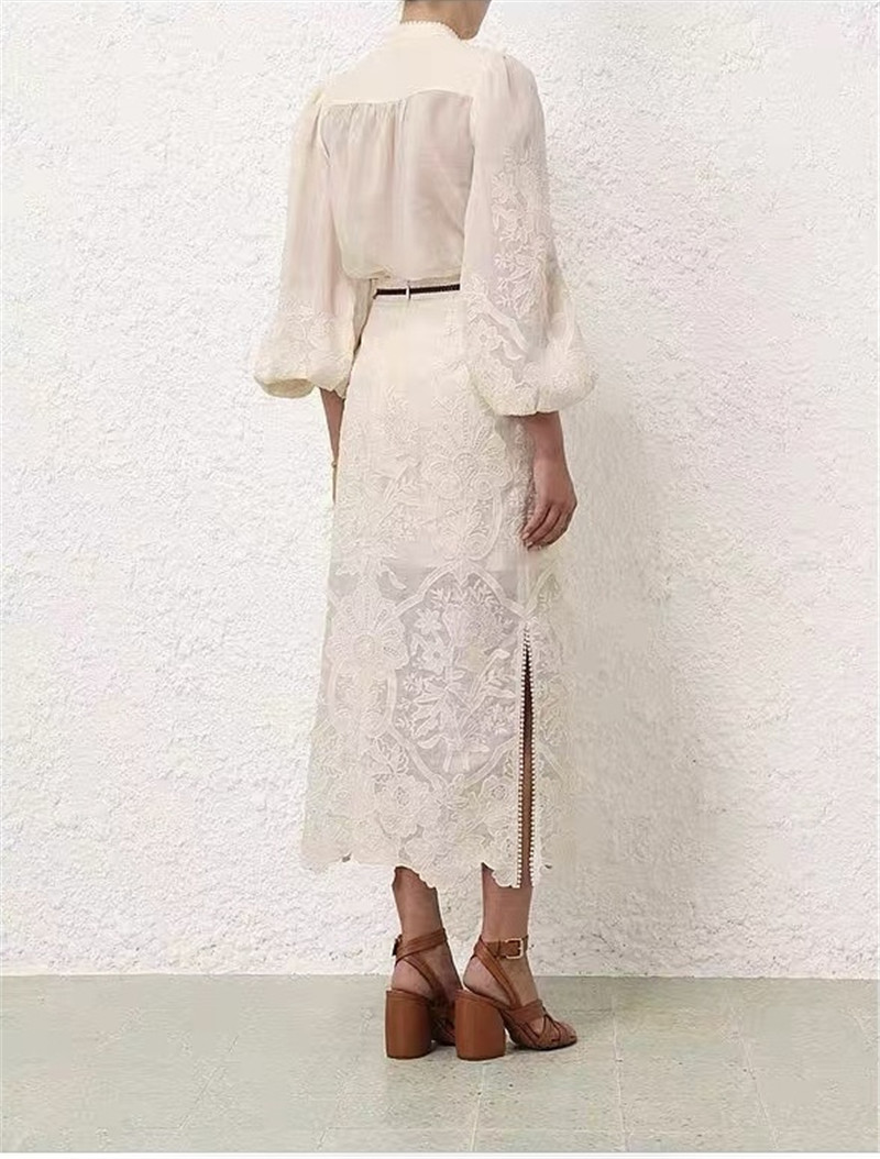 zimm linen embroidered skirt replica clothing sites