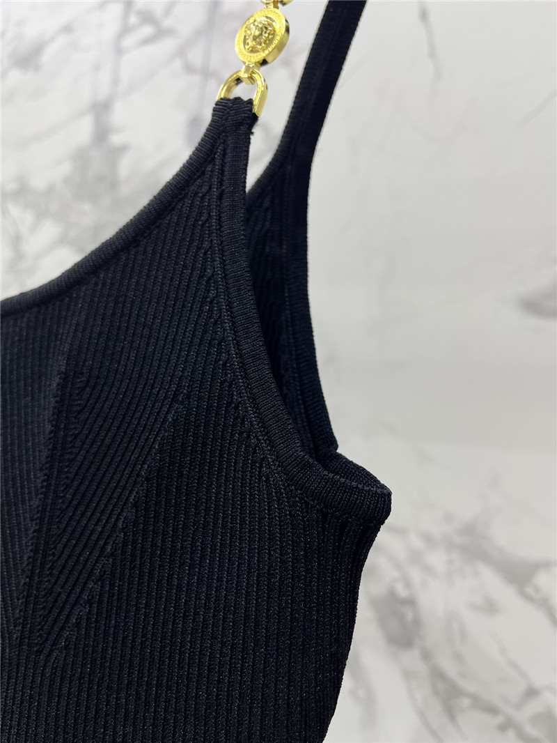 Versace knitted suspenders replica clothes