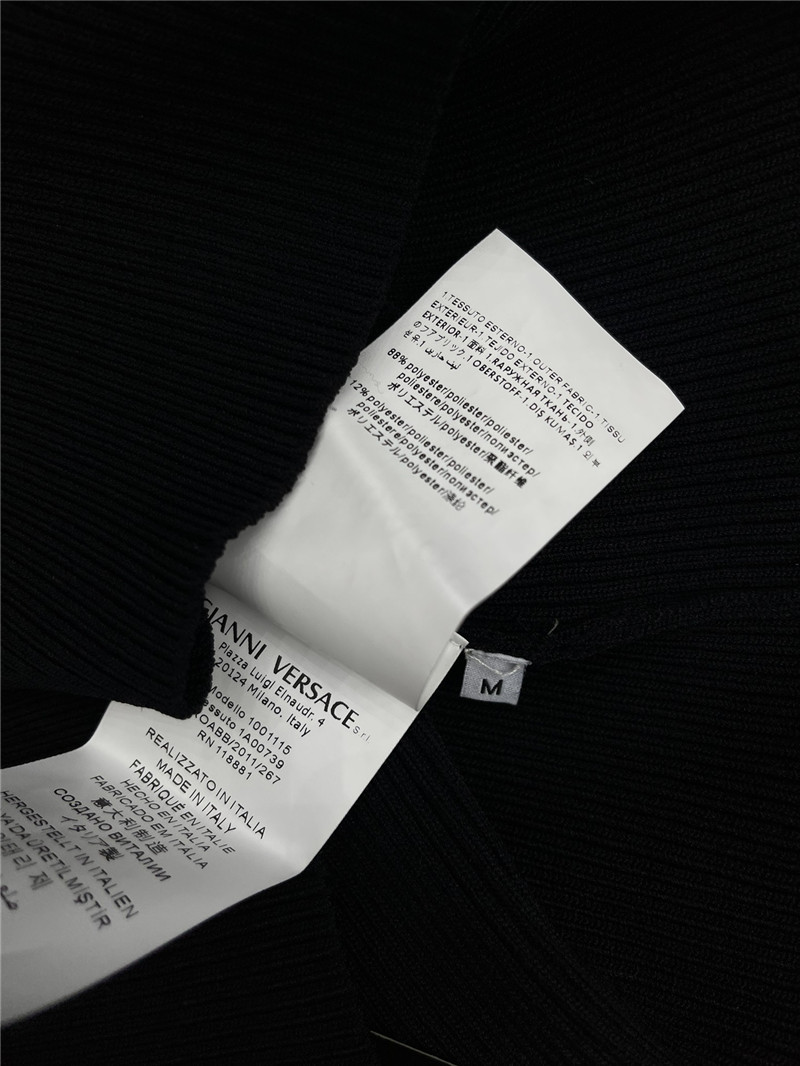 Versace knitted suspenders replica clothes