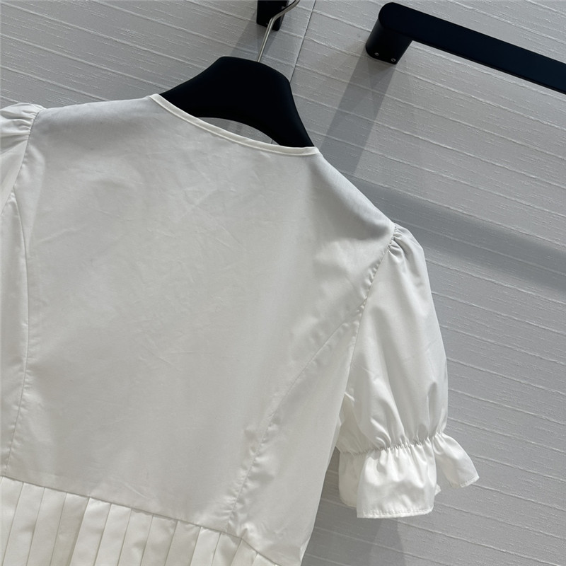 D10r palace style ruffle round collar shirt replica d&g clothing