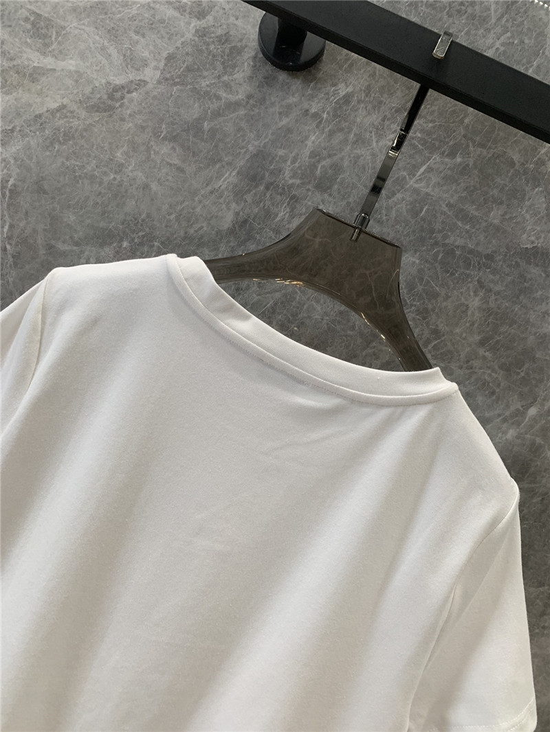 Ch**el round neck short sleeve t-shirt replicas clothes