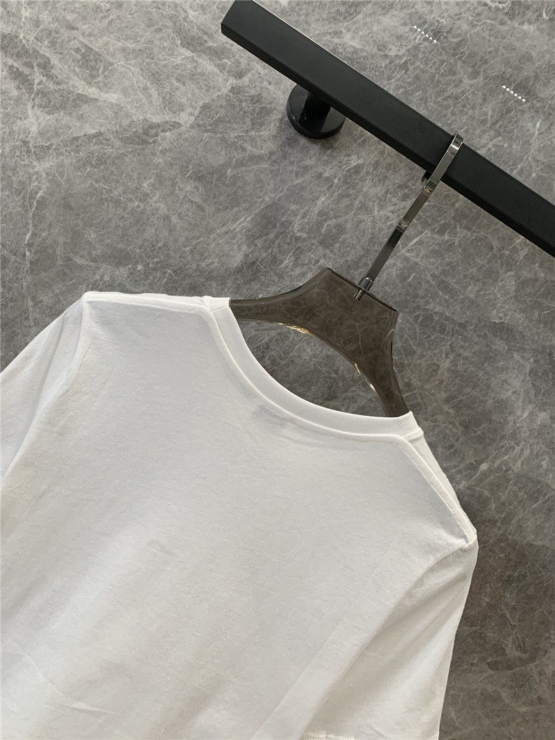 Y51 embroidered cropped t-shirt replica designer clothes