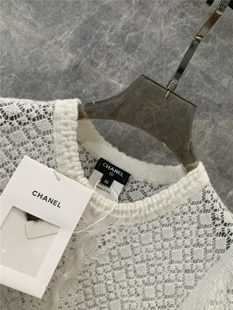 Ch**el hollow cashmere dress replica d&g clothing