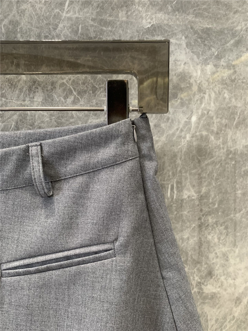 M1um1u alphabet embroidery apron-style pants skirt replica clothes