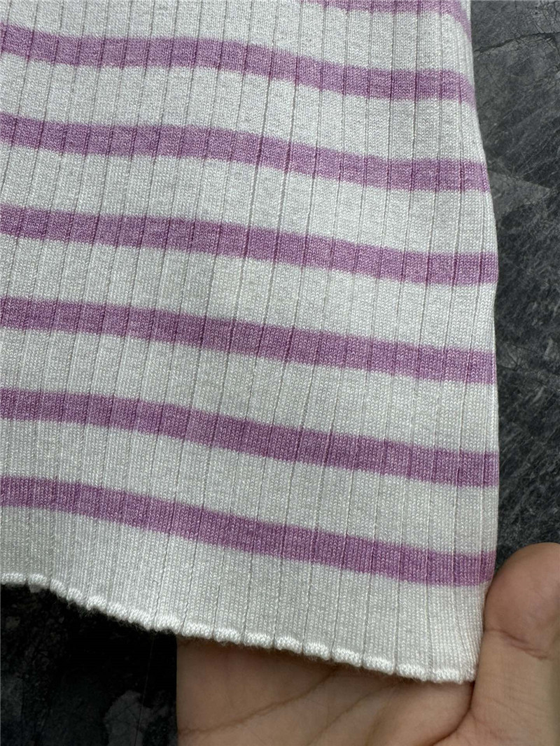 Ce1i*e striped camisole knit vest replica clothes