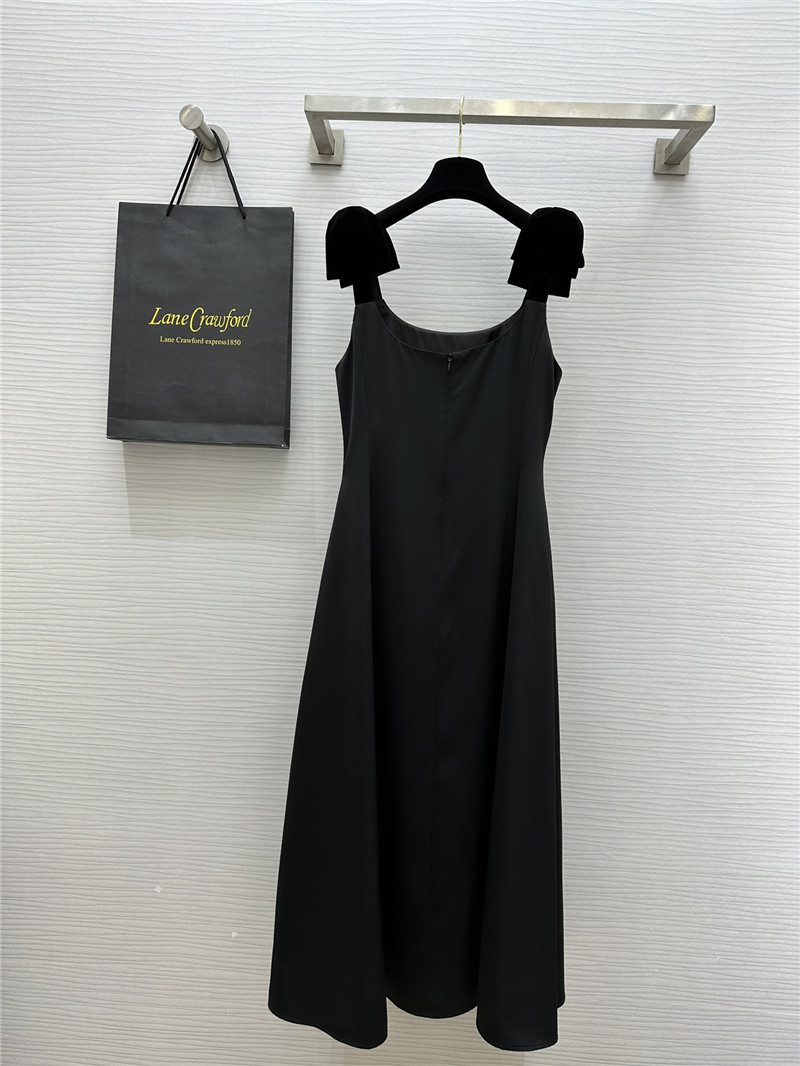 Chloé velvet bow strap dress replicas clothes
